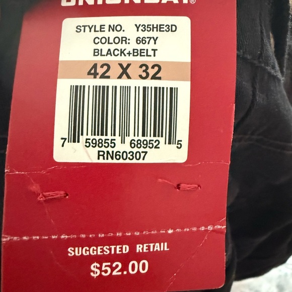 UNIONBAY Black Cargo Pants for Men - Picture 3 of 4